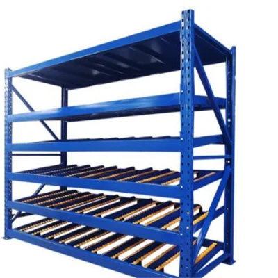 Fifo Heavy Duty Gravity Pallet Storage Rack Carton Flow Racks